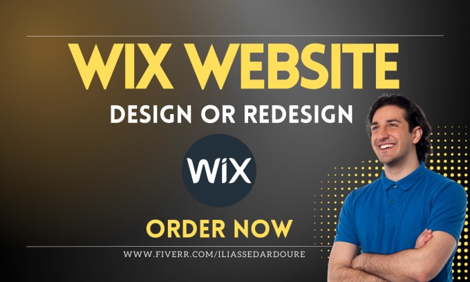 Gig Preview - Create wix website and redesign wix website