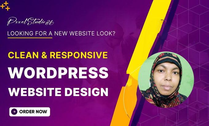 Gig Preview - Develop responsive wordpress website design or blog