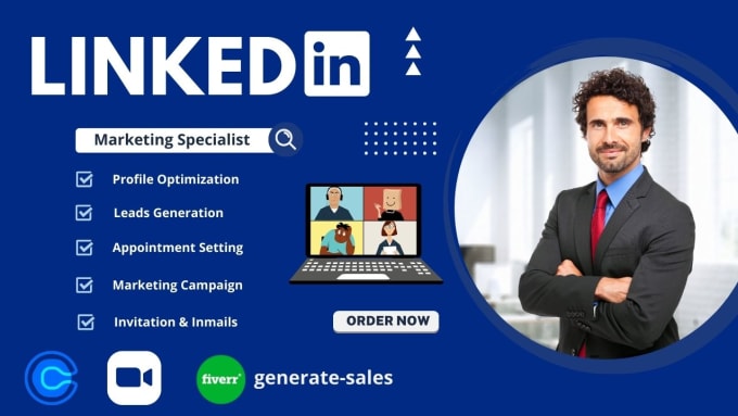 Gig Preview - Do linkedin marketing, appointment setting and lead generation