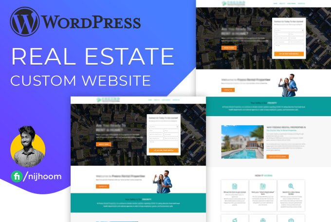 Gig Preview - Build complete real estate investor lead generation website