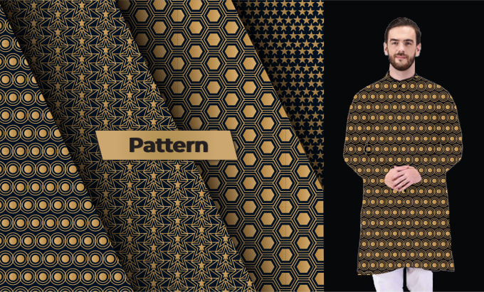 Gig Preview - Provide seamless pattern repeat vector fabric prints design