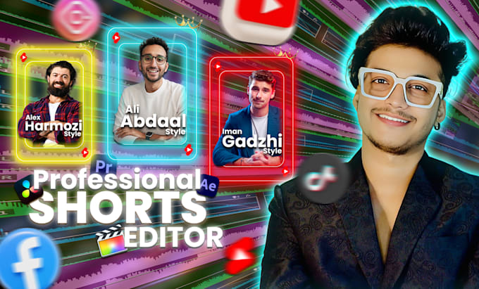 Gig Preview - Do ali abdaal style video editing and short video edit