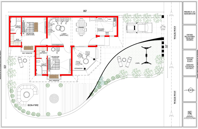 Gig Preview - Do 2d floor plan autocad 2d drawing architect