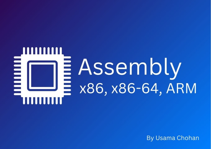 Gig Preview - Boost your projects with assembly language mastery