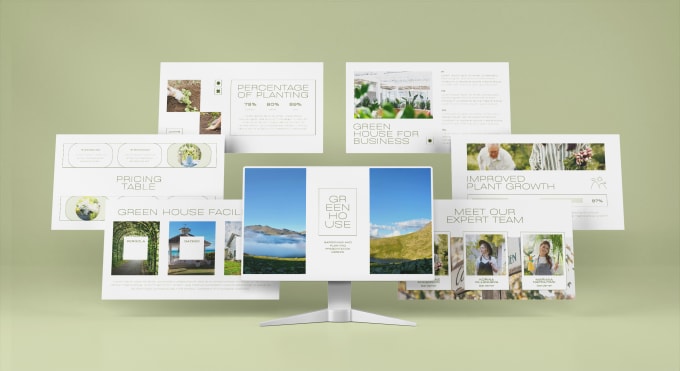 Gig Preview - Create a sleek, modern presentation look with canva