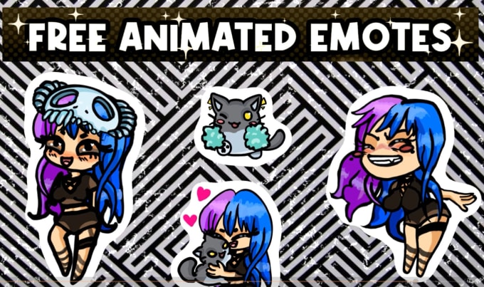 Gig Preview - Make the cutest customized emotes, sub badges for kick, twitch, youtube, stream