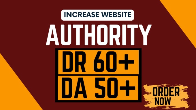 Gig Preview - Increase ahrefs DR domain rating 60 plus