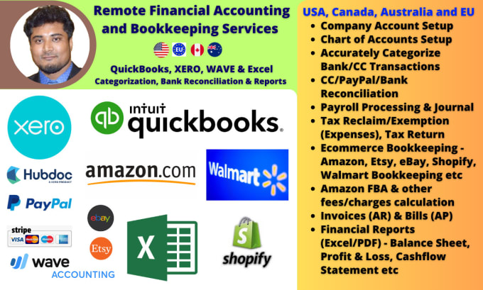 Gig Preview - Do bookkeeping categorizing bank reconciliation quickbooks