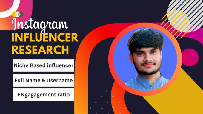 Gig Preview - Do expert instagram influencer research