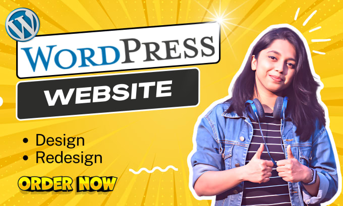 Gig Preview - Design or redesign ecommerce business website in wordpress