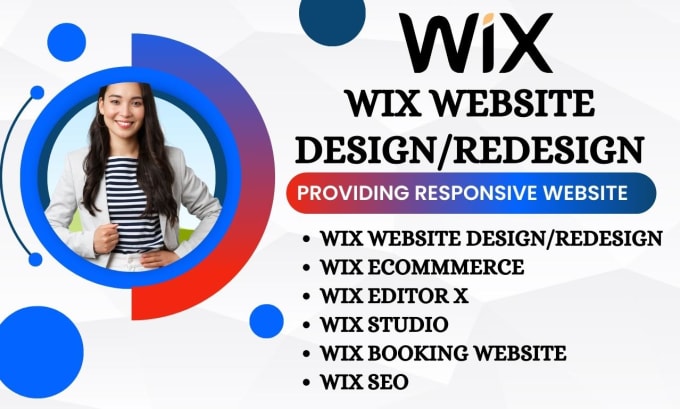 Gig Preview - Redesign wix website, wix product upload wix edits wix booking website, wix apps