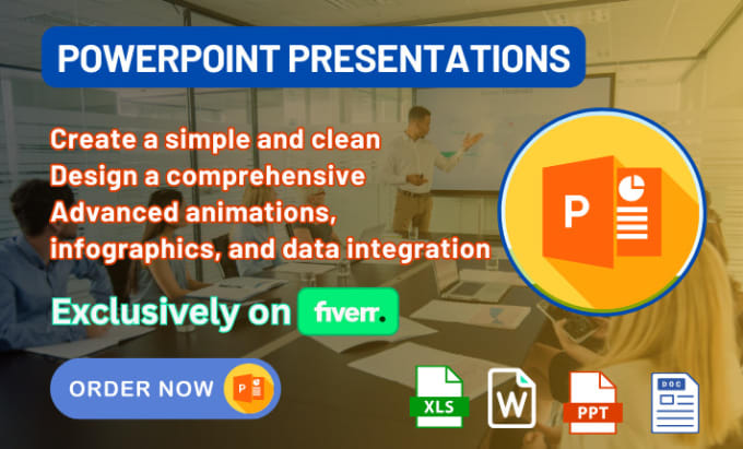 Gig Preview - Do masterful powerpoint presentations for your success