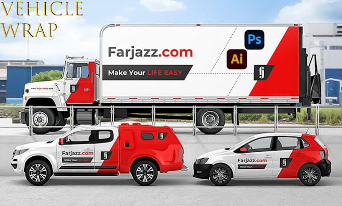 Gig Preview - Design awesome car, van, vehicle wrap design