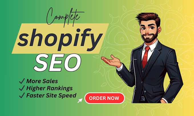 Gig Preview - Boost shopify SEO for higher google ranking and more sales