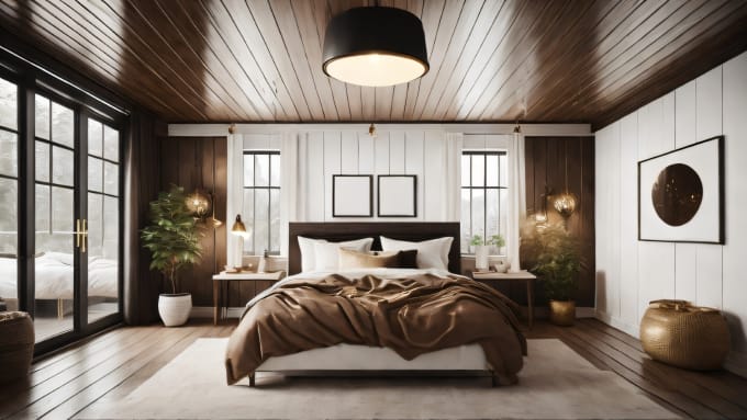 Gig Preview - Design bedroom with trending mood boards