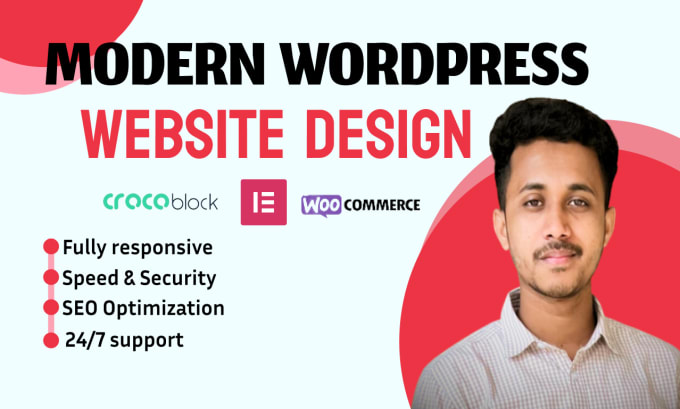 Gig Preview - Develop ecommerce website by woocommerce and crocoblock