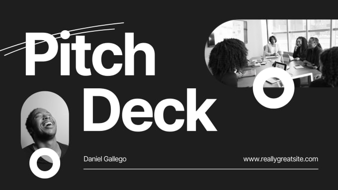 Gig Preview - Design an investor business pitch deck with guideline