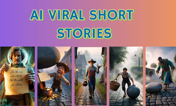 Gig Preview - Create over 50 viral wisdom story shorts for tiktok youtube and  instagram