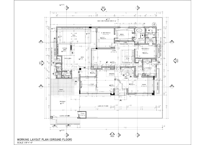 Gig Preview - Make architectural and construction drawings