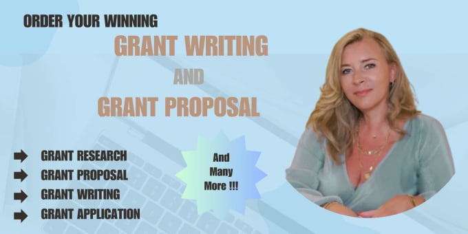 Gig Preview - Write compelling grant research, grant writing, grant proposal