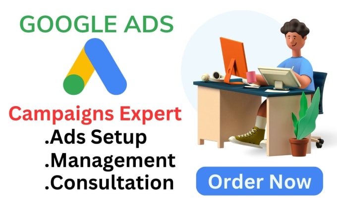 Gig Preview - Setup and manage your google ads adwords PPC campaigns