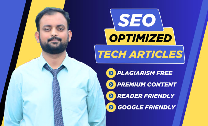 Gig Preview - Do SEO friendly tech writing services for blogs and articles