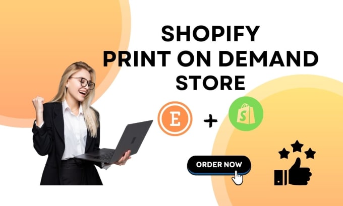 Gig Preview - Be your shopify expert, assistant, developer, and etsy shopify print on demand