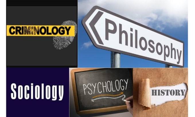 Gig Preview - Guide in criminology philosophy american history sociology psychology