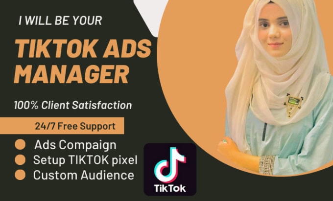 Gig Preview - Run tik tok ads, tik tok ads manager, and tiktok marketing