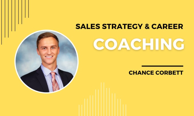 Gig Preview - Be your sales trainer, coach, and mentor