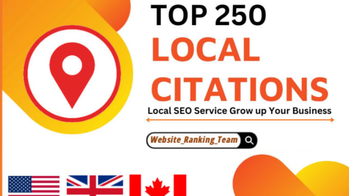 Gig Preview - 1000 google maps citations for gmb ranking and local SEO