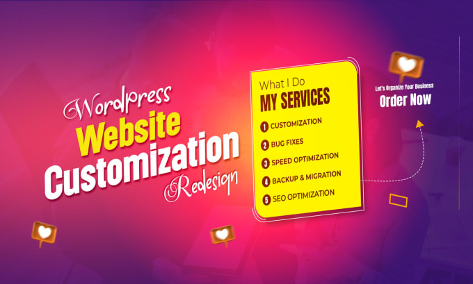 Gig Preview - Do wordpress website customization and themeforest theme customization