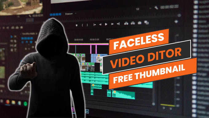 Gig Preview - Be your faceless video editor for youtube