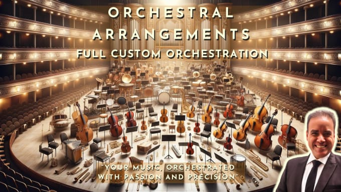 Gig Preview - Craft precise and professional full orchestral arrangements