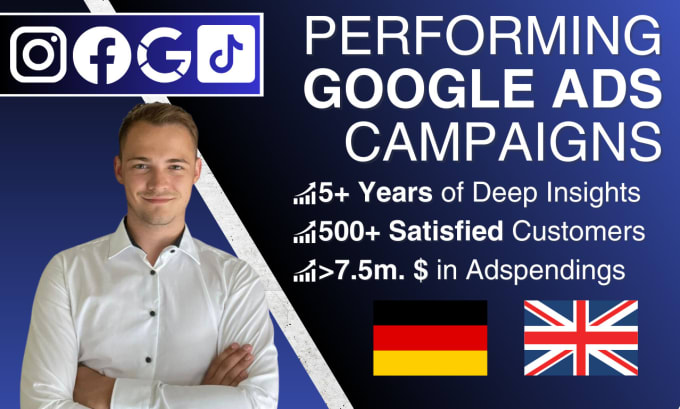 Gig Preview - Create performing google ads campaigns for your business