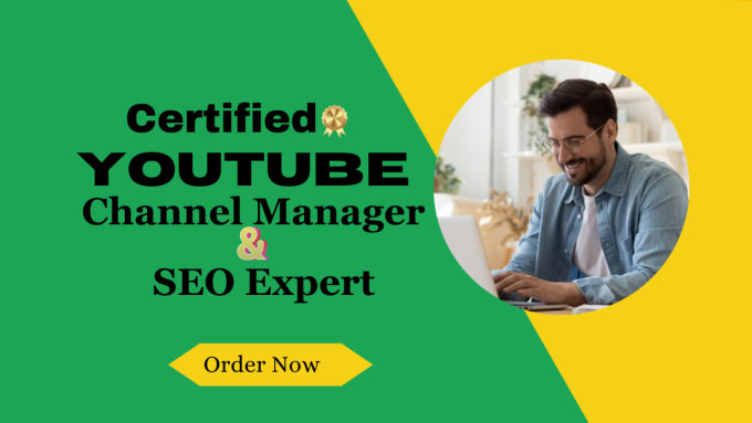 Gig Preview - Be your youtube channel manager for genuine growth