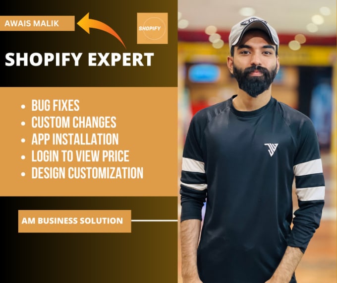 Gig Preview - Design shopify store and do custom coding for fix any bugs