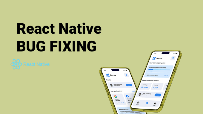 Gig Preview - Fix bugs in your react native or react app