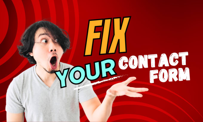 Gig Preview - Fix your website contact form within 1 hour