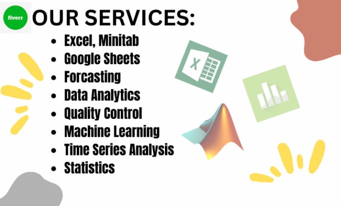 Gig Preview - Do quality control, data analysis on minitab, google sheets, excel