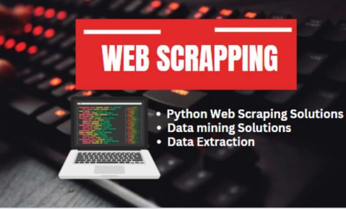 Gig Preview - Provide web scrapping ,data scrapping using  python