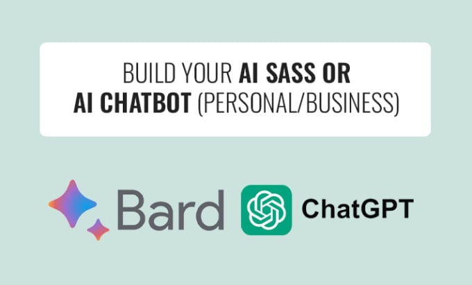 Bestseller - build ai saas or ai chatbot using chatgpt or palm api