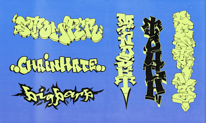 Gig Preview - Create cool custom graffiti logo type