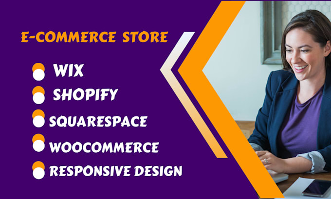 Gig Preview - Create a fashion design ecommerce store with shopify wix woocommerce squarespace