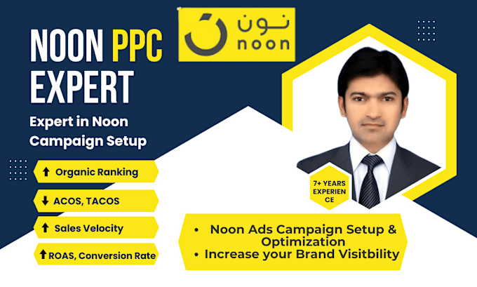 Gig Preview - Manage noon uae advertising with higher profitability