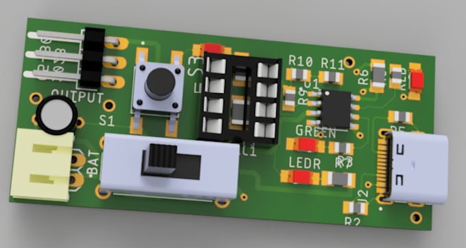 Gig Preview - Custom pcb schematic and layout