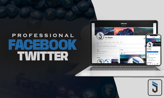 Gig Preview - Design an awesome facebook or twitter assests