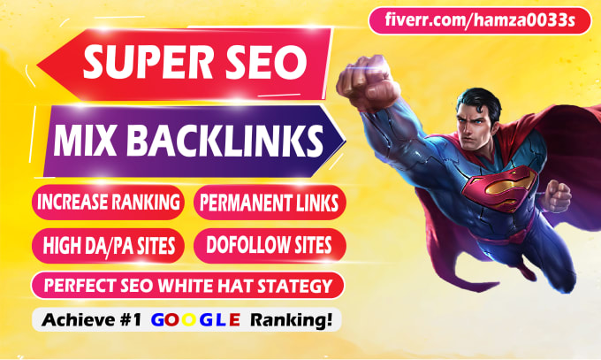 Gig Preview - Build high quality mix backlink with manual white hat off page SEO link building