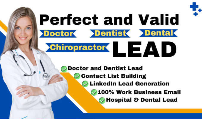 Gig Preview - Do b2b contact list, b2b lead generation, hospital, doctor list, physicians list