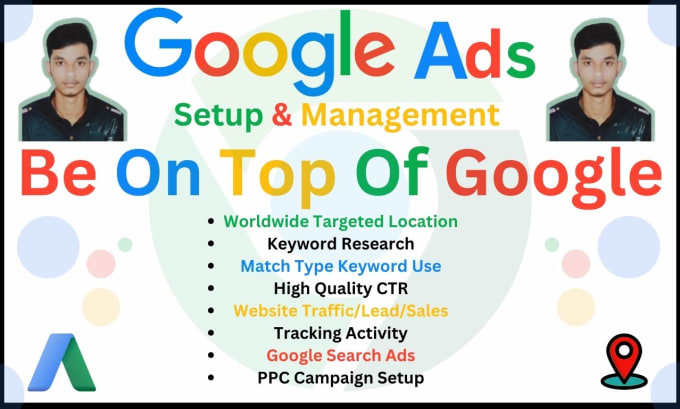 Gig Preview - Given ROI driven google search ads and management service